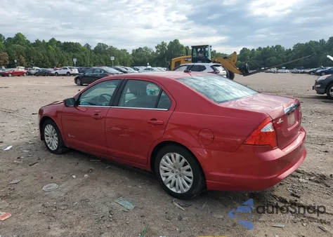2012 Ford Fusion Hybrid из США, поврежденный, VIN 3FADP0L35CR267891
